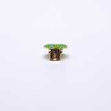 ムリーネ ミルフィオリ ピンブローチ ヴェネチアンガラス イヤリング