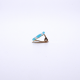 ムリーネ ミルフィオリ ピンブローチ ヴェネチアンガラス イヤリング