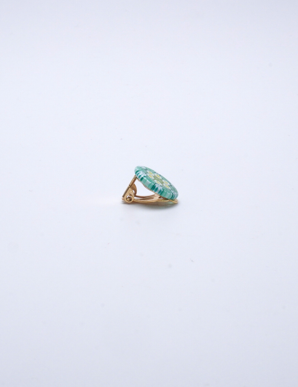 ムリーネ ミルフィオリ ピンブローチ ヴェネチアンガラス イヤリング