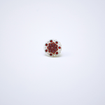 ムリーネ ミルフィオリ ピンブローチ ヴェネチアンガラス ラペルピン