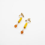 ベネチアンビーズイヤリング