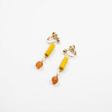 ベネチアンビーズイヤリング