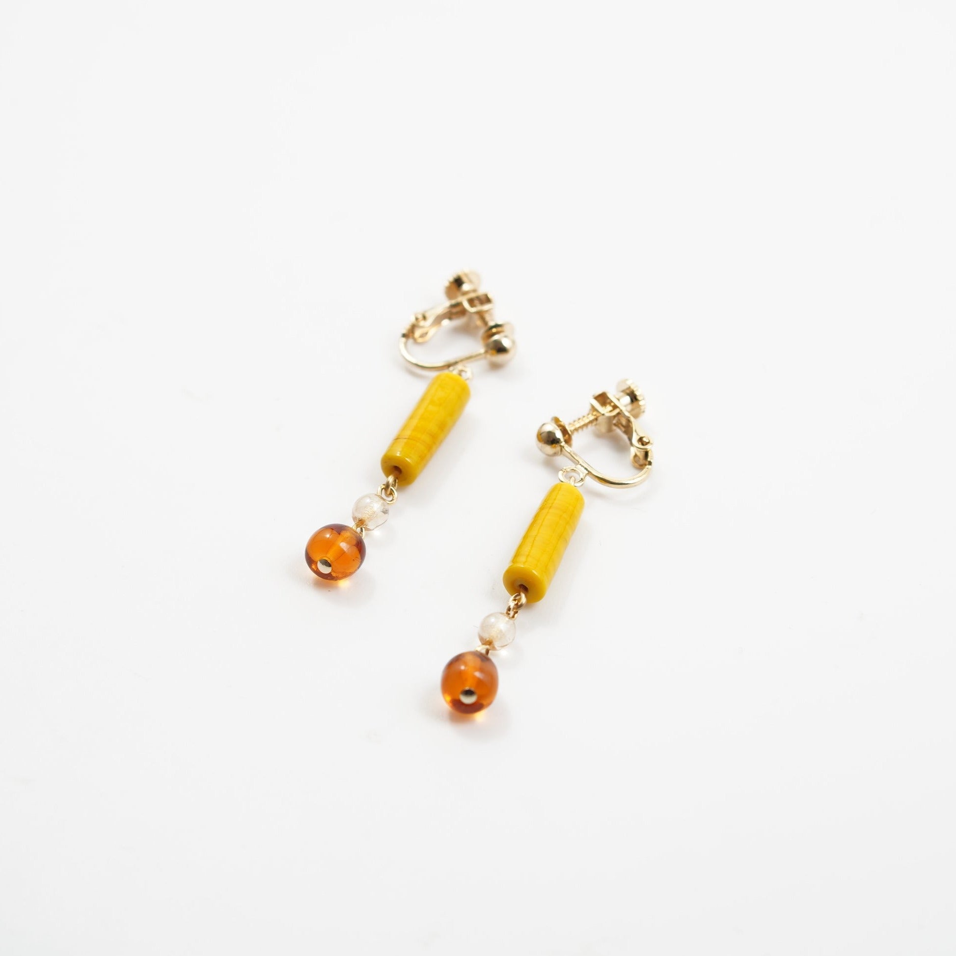 ベネチアンビーズイヤリング