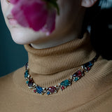 Necklace/Rhinestone 「Fruit salad」