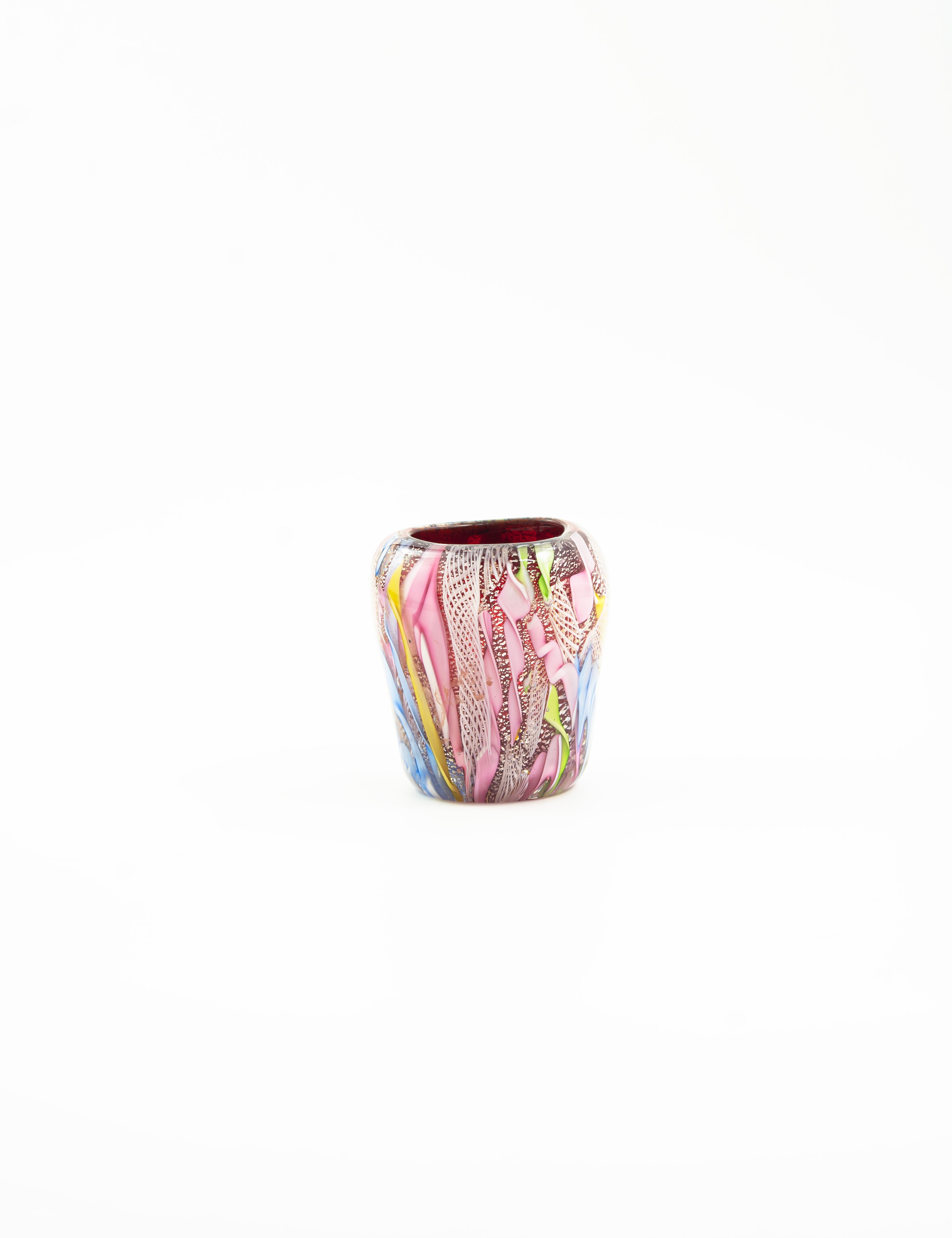 「ムラーノガラス(ベネチアングラス)〈Vase/花入〉」