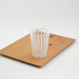 タンブラー「ムラーノ ストライプ」ビアンコ