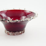 モリザ装飾 深紅小鉢