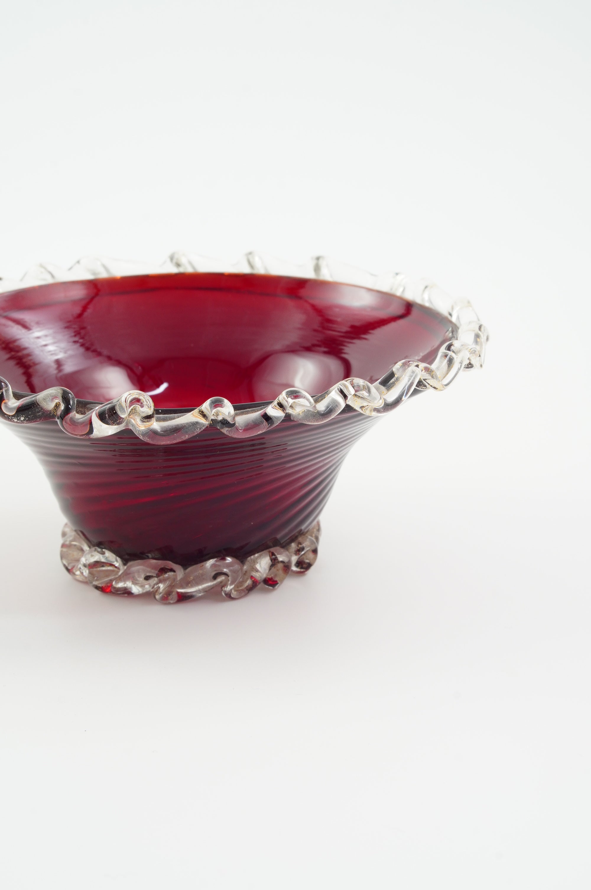 モリザ装飾 深紅小鉢