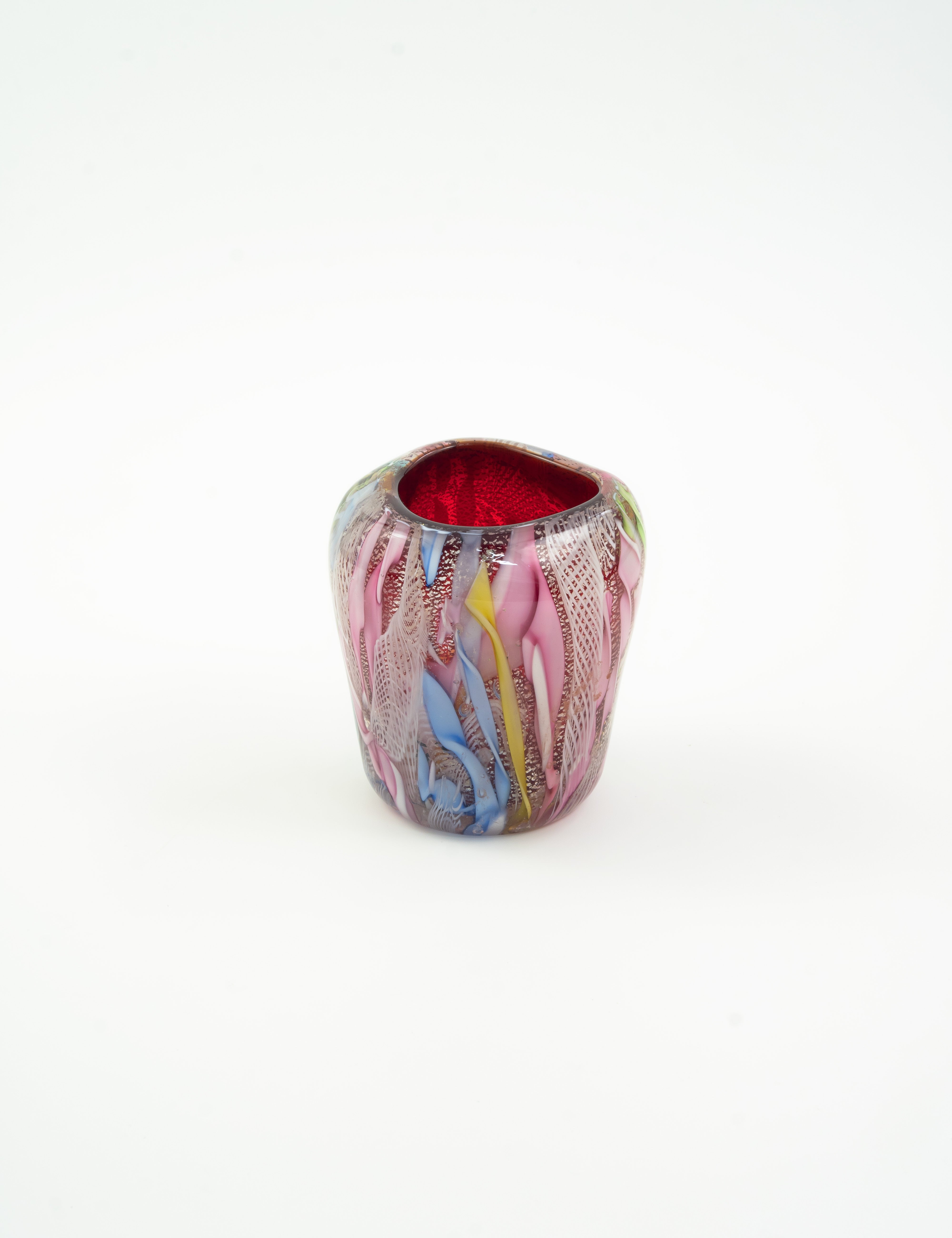 「ムラーノガラス(ベネチアングラス)〈Vase/花入〉」