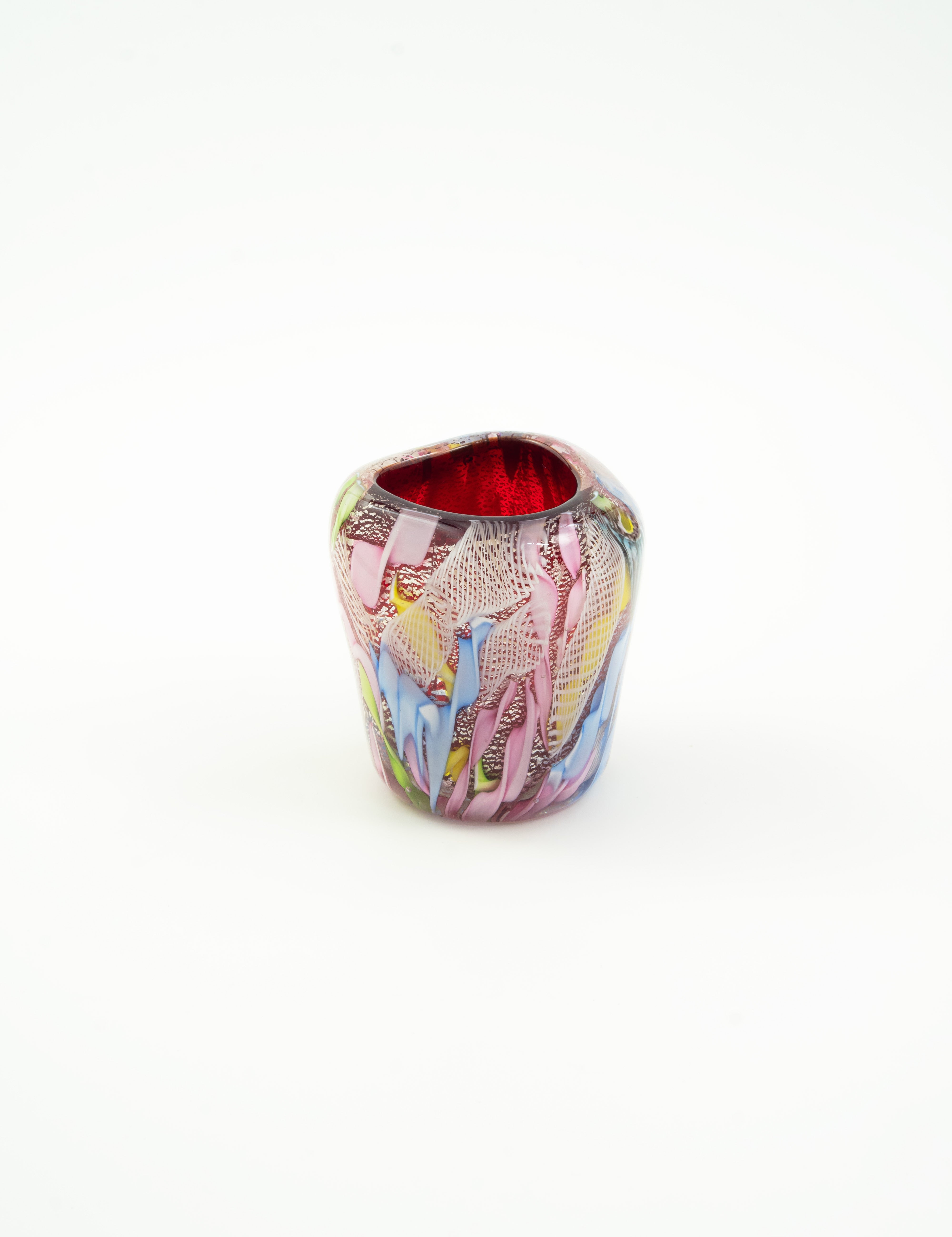 「ムラーノガラス(ベネチアングラス)〈Vase/花入〉」