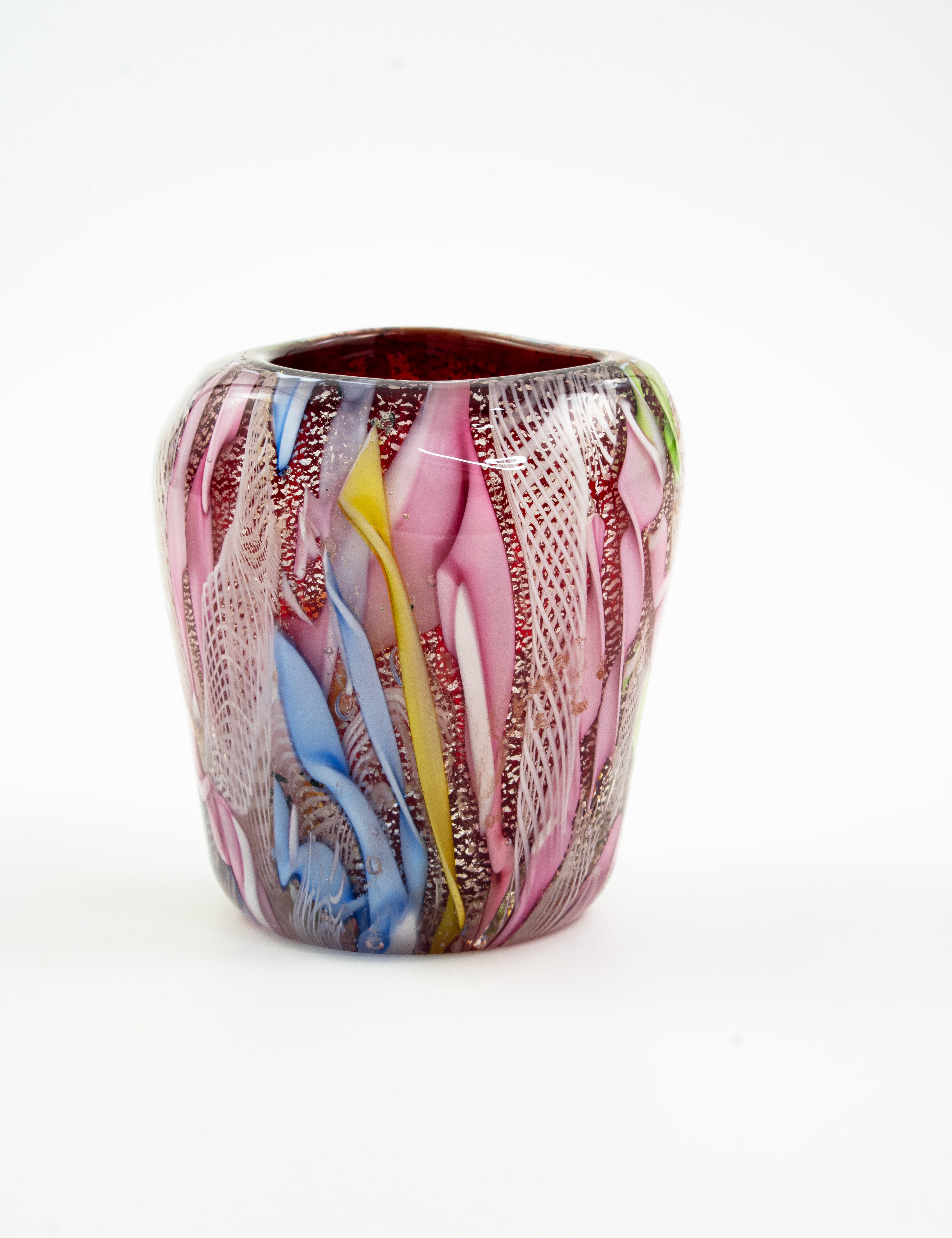 「ムラーノガラス(ベネチアングラス)〈Vase/花入〉」