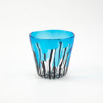 グラス「コロラート」ネロ/ブルイーノ