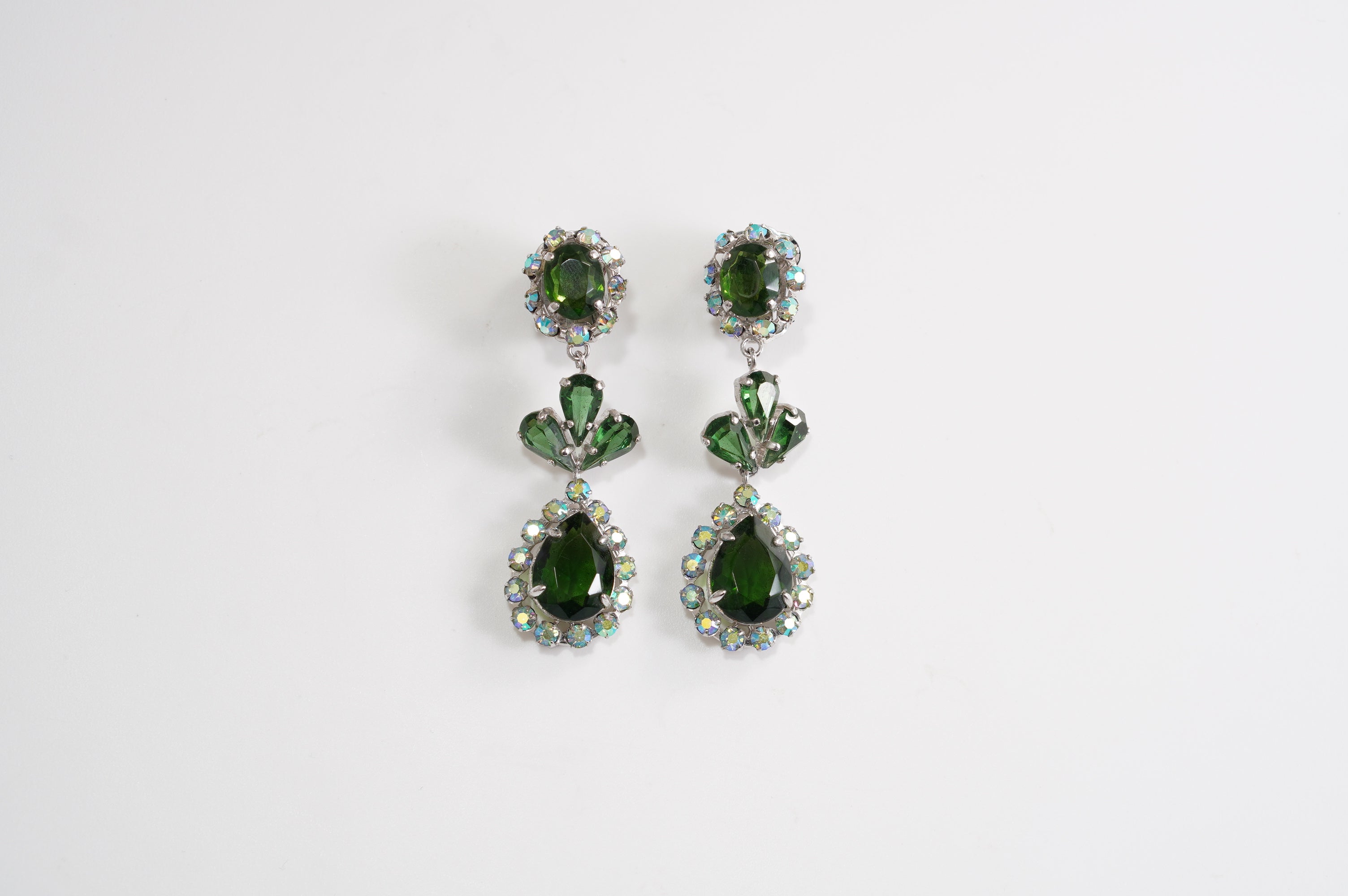 Dior(ディオール)イヤリング「Three Tier Drop」/ヴィンテージ・コスチュームジュエリー