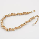 Necklace/Pearl Rhinestone