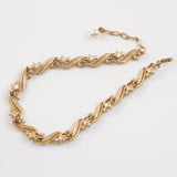 Necklace/Pearl Rhinestone