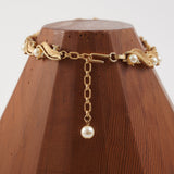 Necklace/Pearl Rhinestone