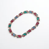 Necklace/Rhinestone 「Fruit salad」