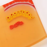 Square Plate「Giappone」Arancia
