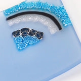 Square Plate「Giappone」Bluino Chiaro