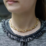 Necklace/Pearl Rhinestone