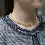 Necklace/Pearl Rhinestone