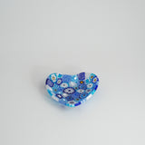 小皿「Cuore」Murrine Acqua