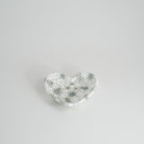 小皿「Cuore」Murrine Bianco
