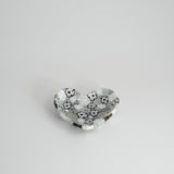 小皿「Cuore」Murrine Grigio