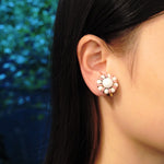 ヴィンテージ・コスチュームジュエリー <イヤリング>