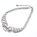 Necklace/ART DECO STYLE CRYSTAL