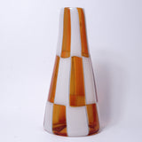 Triangular pyramid flower vase［25cm］