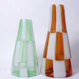 Triangular pyramid flower vase［25cm］