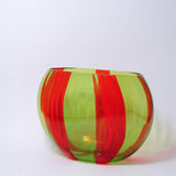 Vase「Arcobaleno」［Verde/Rosso］