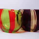 Vase「Arcobaleno」［Verde/Rosso］