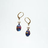 Pierced Earrings「Antichi」Blu