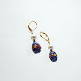 Pierced Earrings「Antichi」Blu