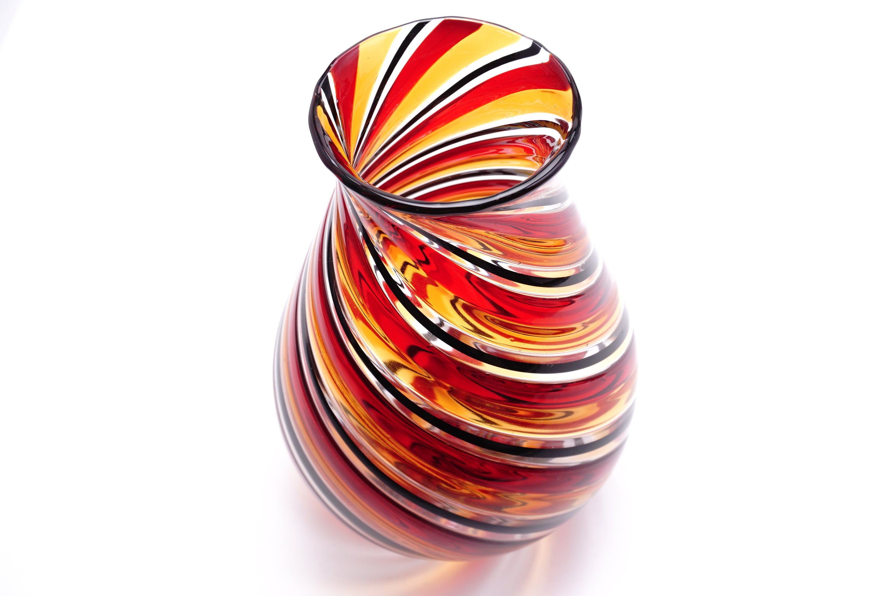 ムラーノガラス(ベネチアングラス)花瓶