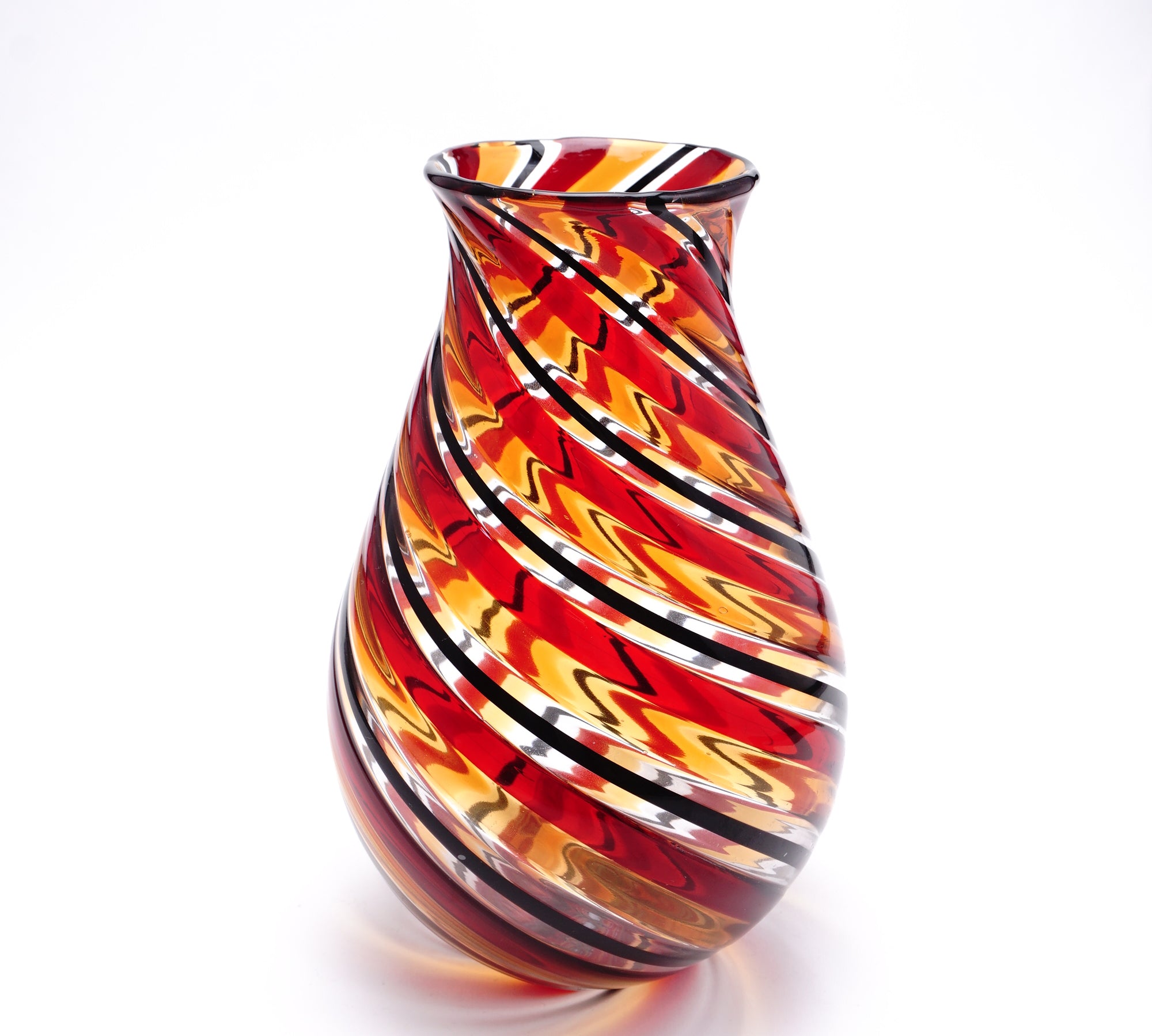 ムラーノガラス（ベネチアングラス）花瓶