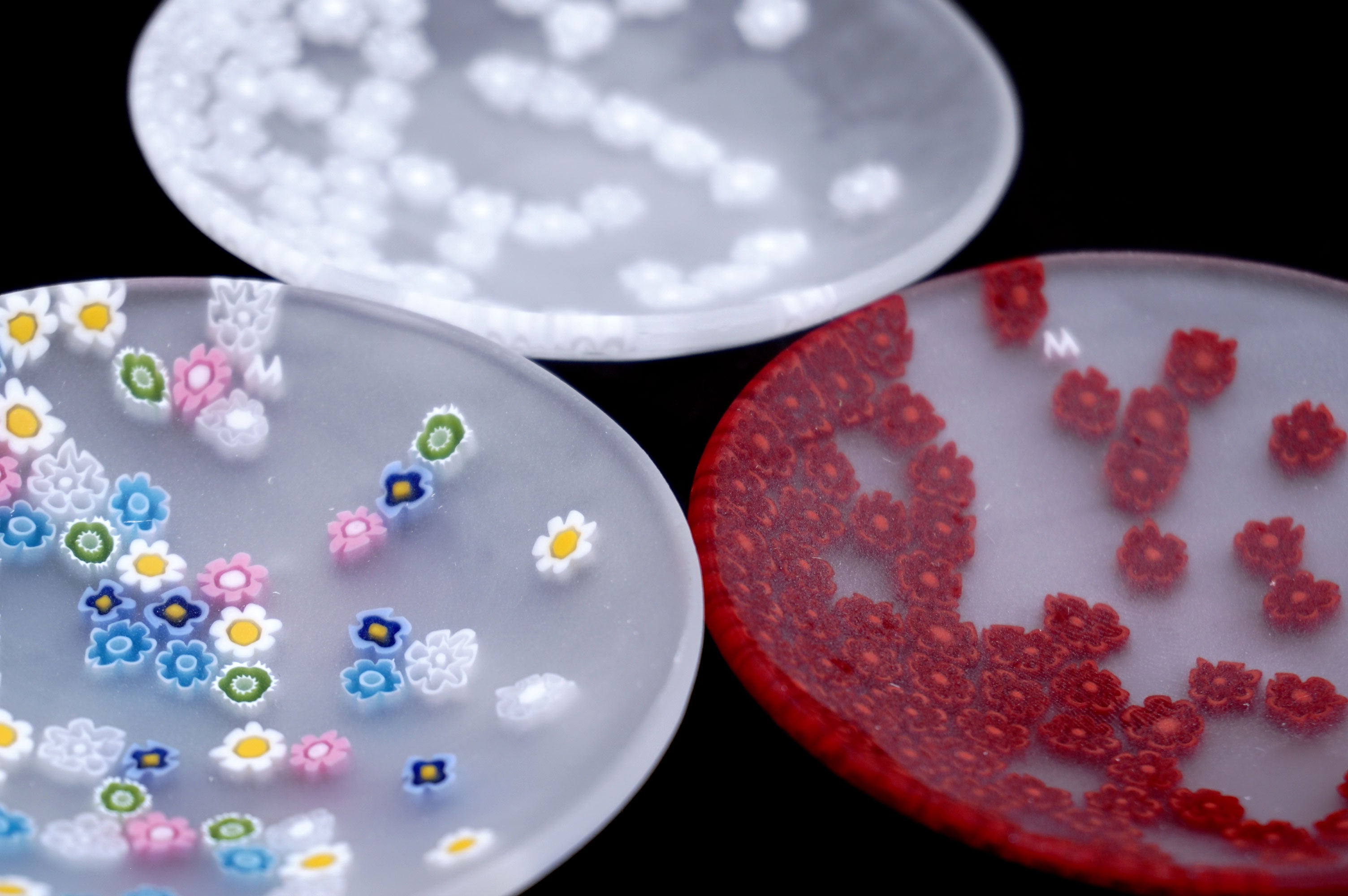 ムラーノガラス(ベネチアングラス)/小皿