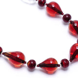Necklace「Drop Asymmetry」Rosso