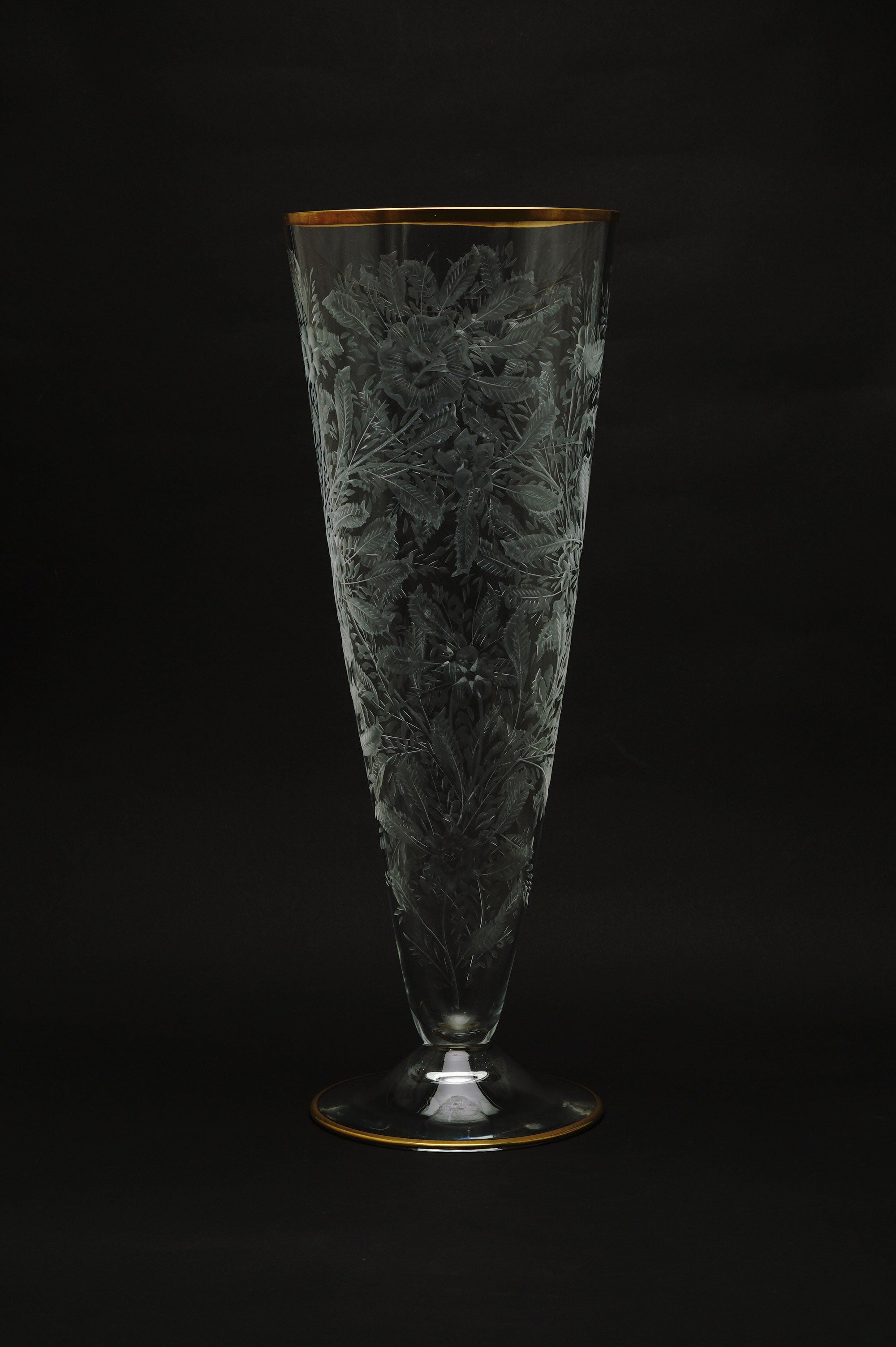 ムラーノガラス(ベネチアングラス)花瓶/花器