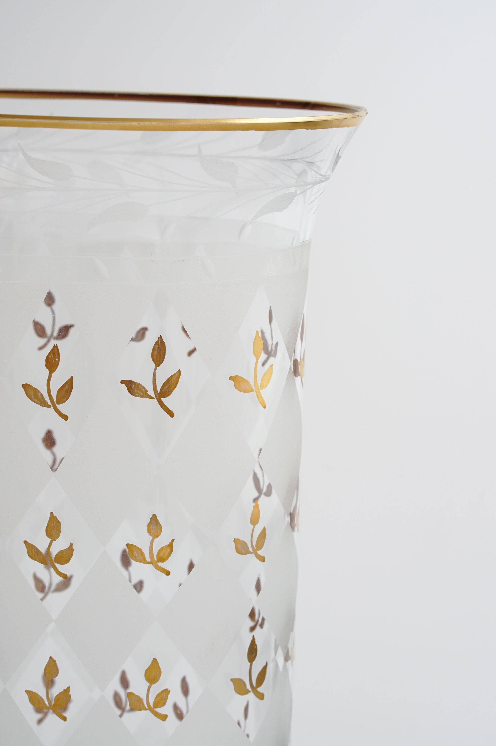 ムラーノガラス(ベネチアングラス)花瓶