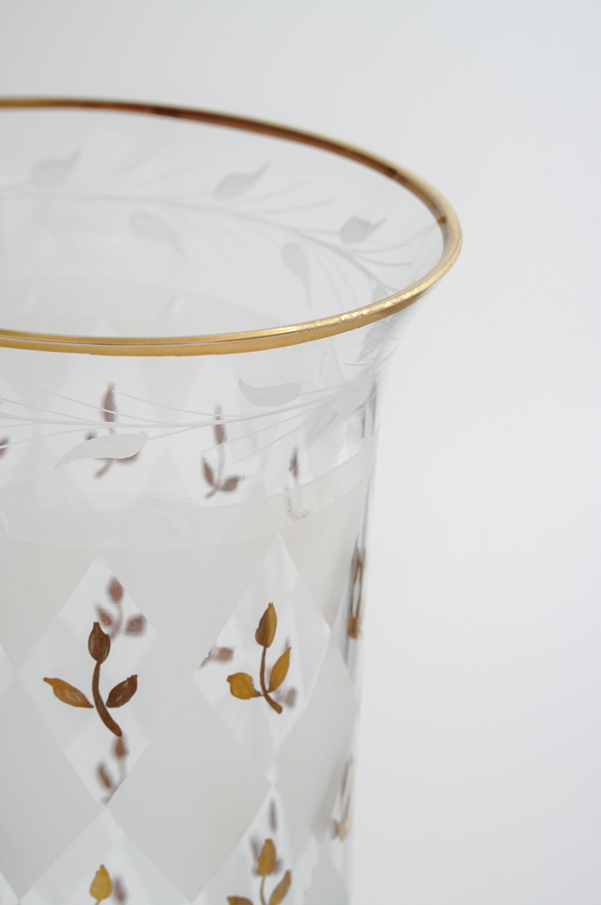 ムラーノガラス(ベネチアングラス)花瓶