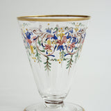 Glass with Stem「Enameled」