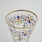 Glass with Stem「Enameled」
