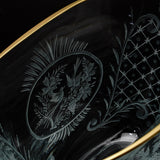 Oval Vase「Little Birds」Gravure