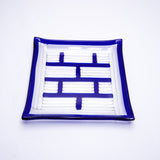 ムラーノガラス(ベネチアングラス)プレート/正角皿