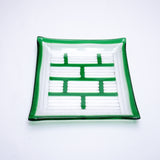 ムラーノガラス(ベネチアングラス)プレート/正角皿