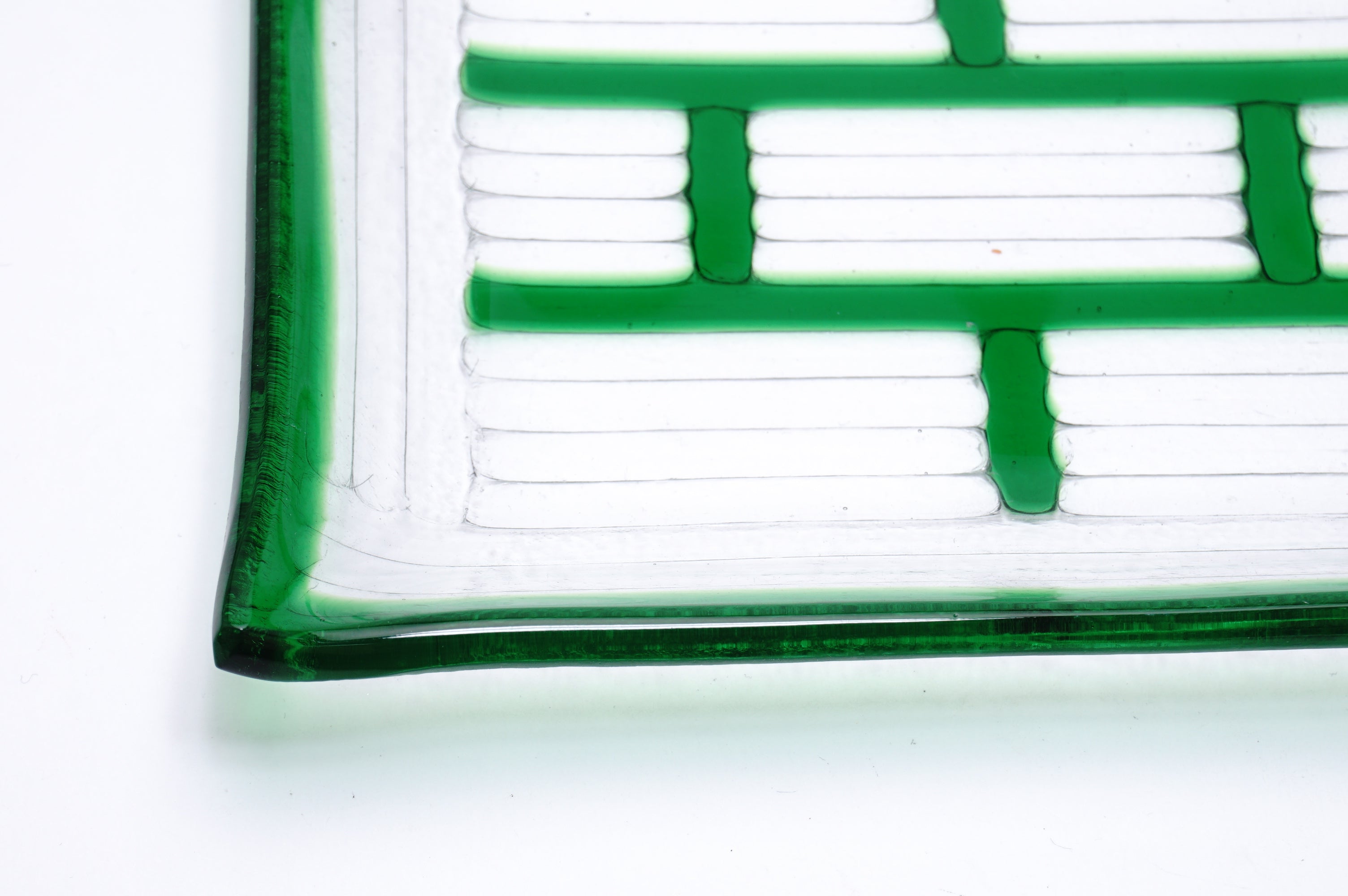 ムラーノガラス(ベネチアングラス)プレート/正角皿