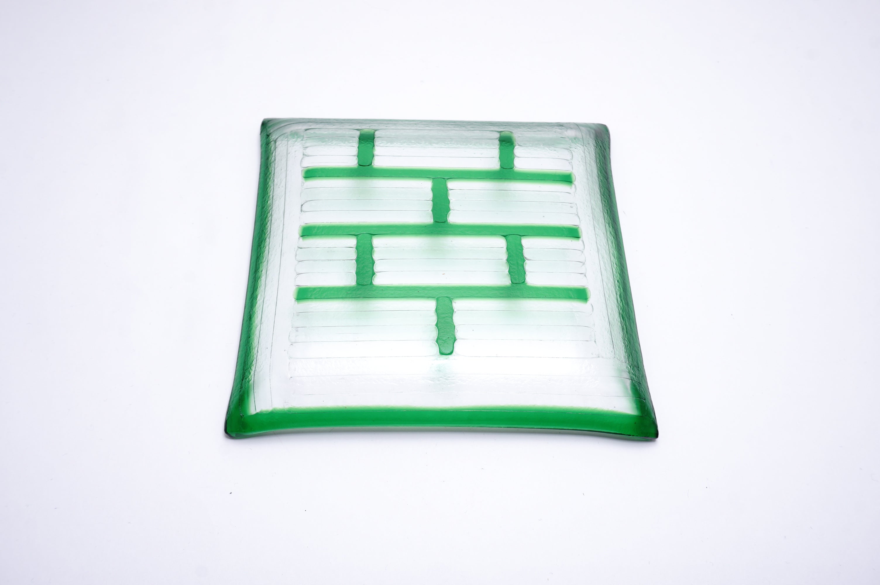 ムラーノガラス(ベネチアングラス)プレート/正角皿